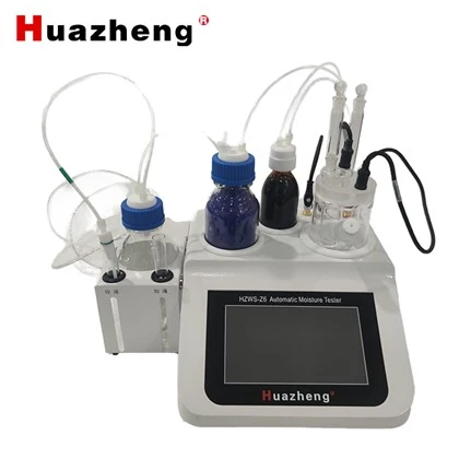 HZWS-Z6 Automatisk Karl Fischer Coulomb Method Moisture Tester